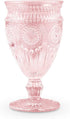Vintage Inspired Pressed Glass Goblet